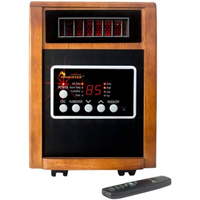 Dr. Infrared Heater DR-968 Powerful Portable Space Heater buy On Wheels 1500-Watt